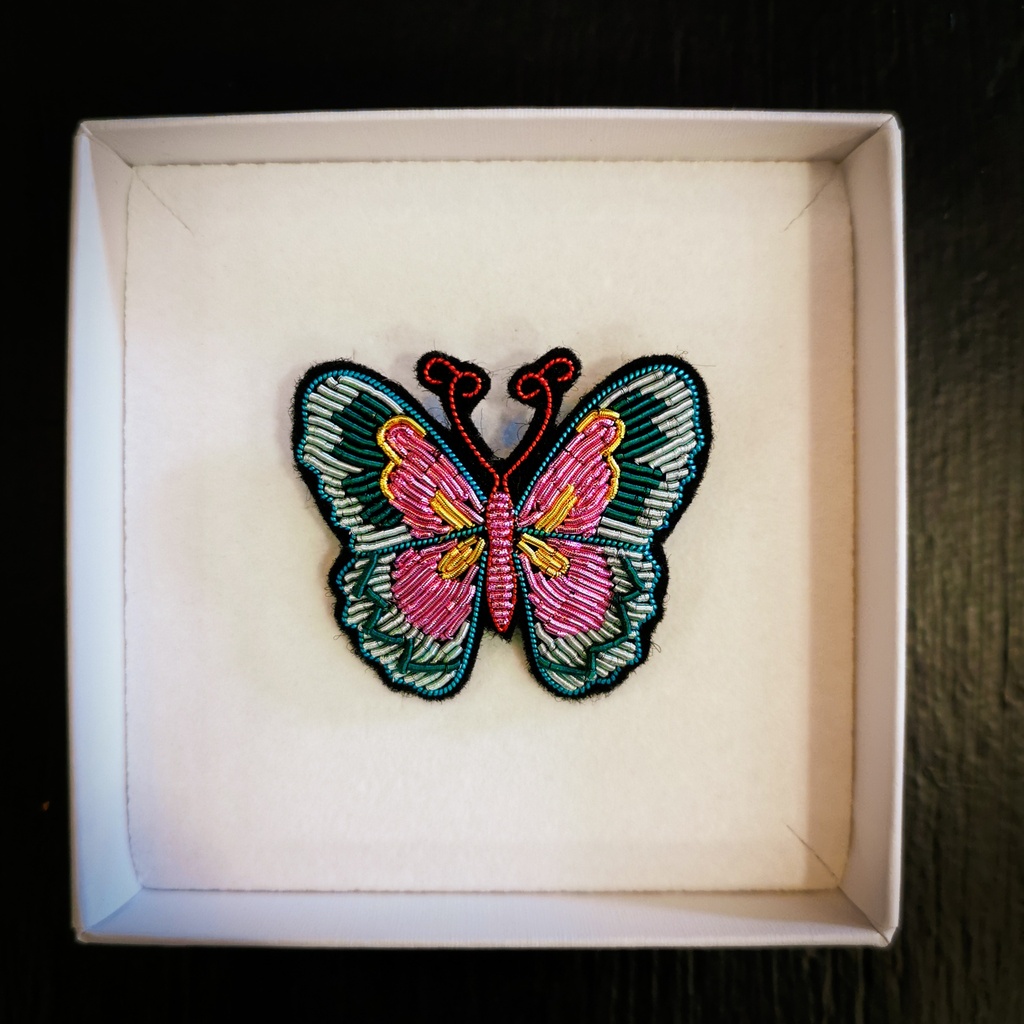 BROCHE TISSEE 