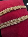 BRACELET TRESSE LUREX