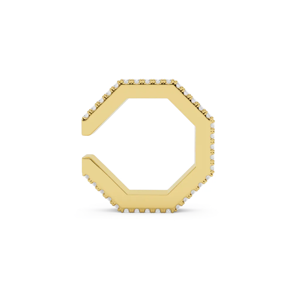 EDGE LARGE DIAMOND EARCUFF SIDE GD 55.webp