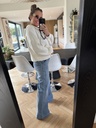 JEANS WIDE BLEU CLAIR