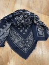 FOULARD print marine