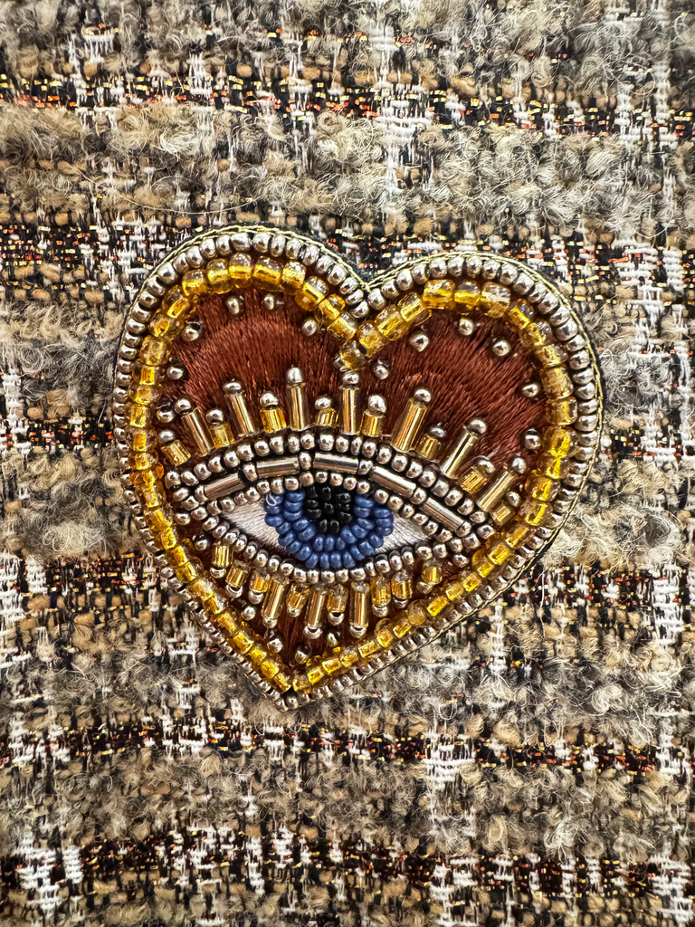 BROCHE DODI COEUR OEIL