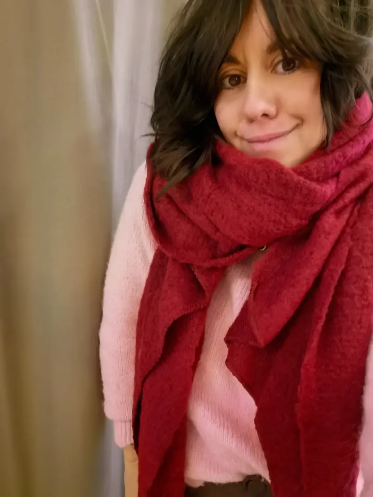 ECHARPE DODI BORDEAUX