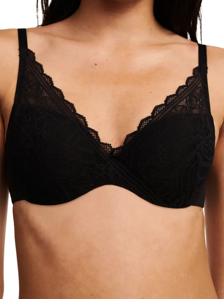 SOUTIEN-GORGE FLORAL TOUCH NOIR