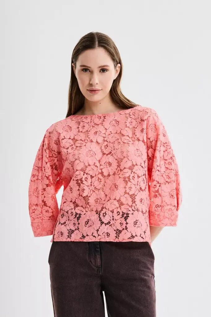 BLOUSE SIMBA ROSE CORAIL