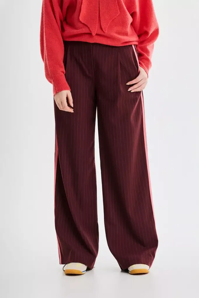 PANTALON THEO BORDEAU