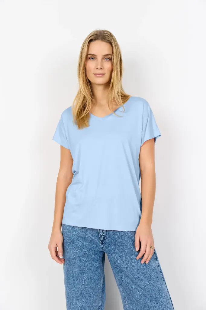TEE SHIRT MARICA BLEU CIEL