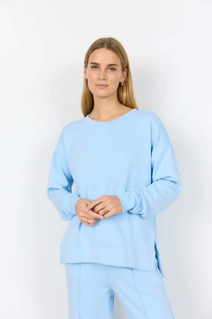[26426] SWEAT BANU 364 BLEU CIEL (XS)