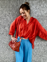 BLOUSE CHLOE ORANGE