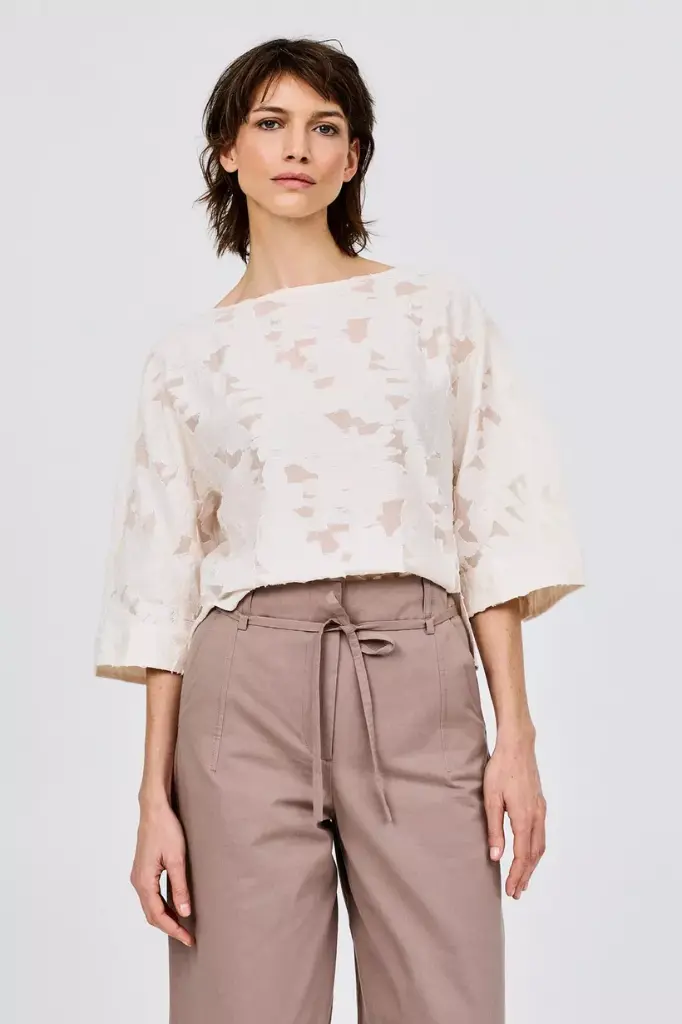 BLOUSE SIMBA ECRU