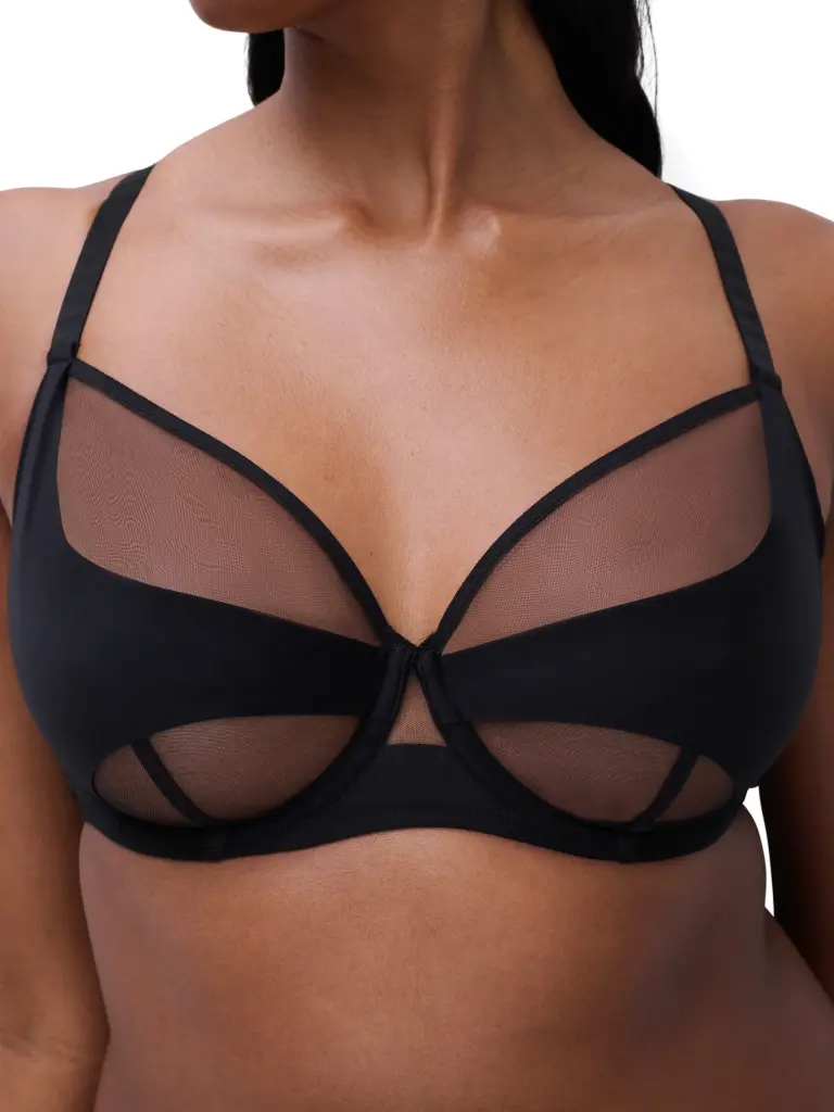 SOUTIEN-GORGE HALO NOIR