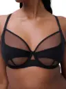 SOUTIEN-GORGE HALO NOIR