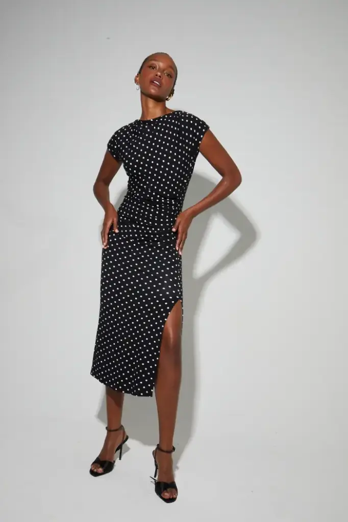 ROBE DIANE JERSEY POIS 