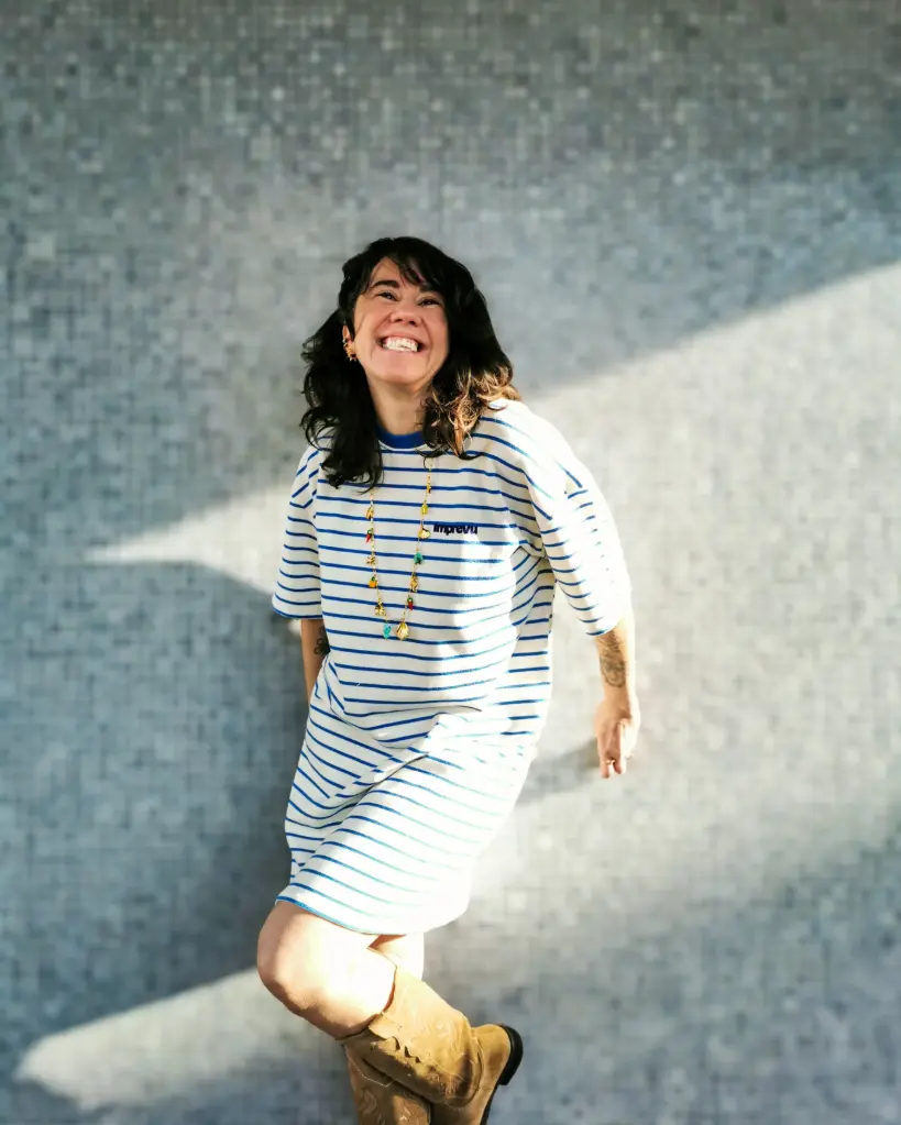 ROBE NOVA TAO LINES BLUE