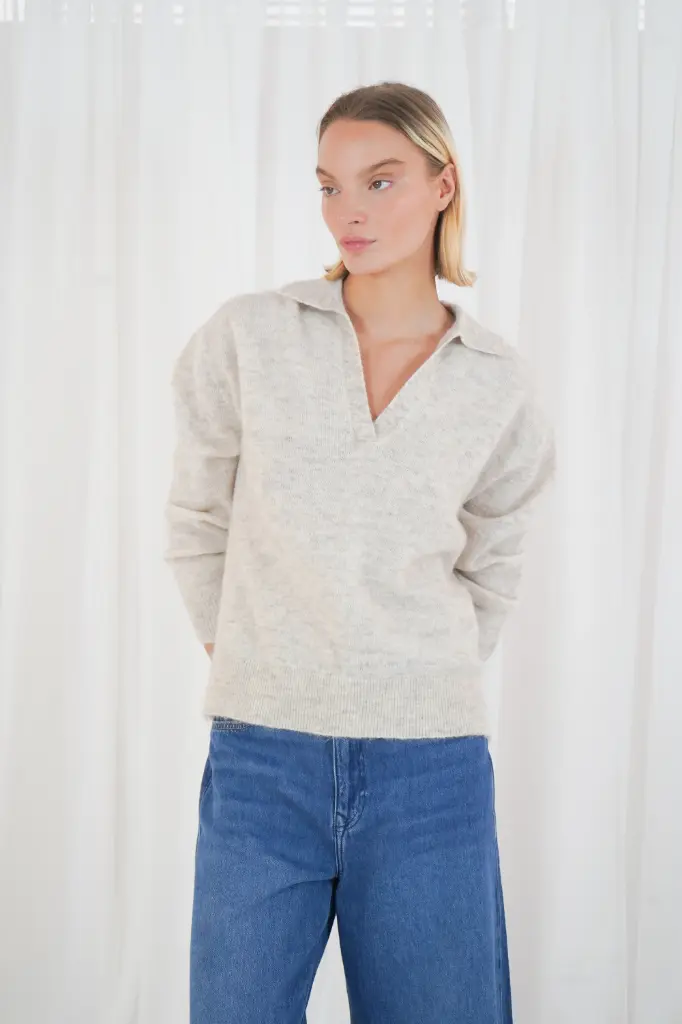 PULL SPARKS CHINE BEIGE