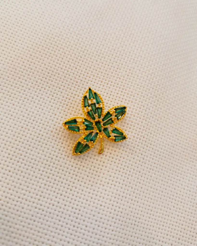 BROCHE MINI GREEN 