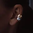 BOUCLE ARA CUFF SMALL SILVER