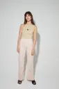 DENIM JUNE FLARE LOOSE FIT PEACH