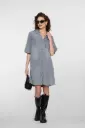 ROBE DENIM GRIS CLAIR