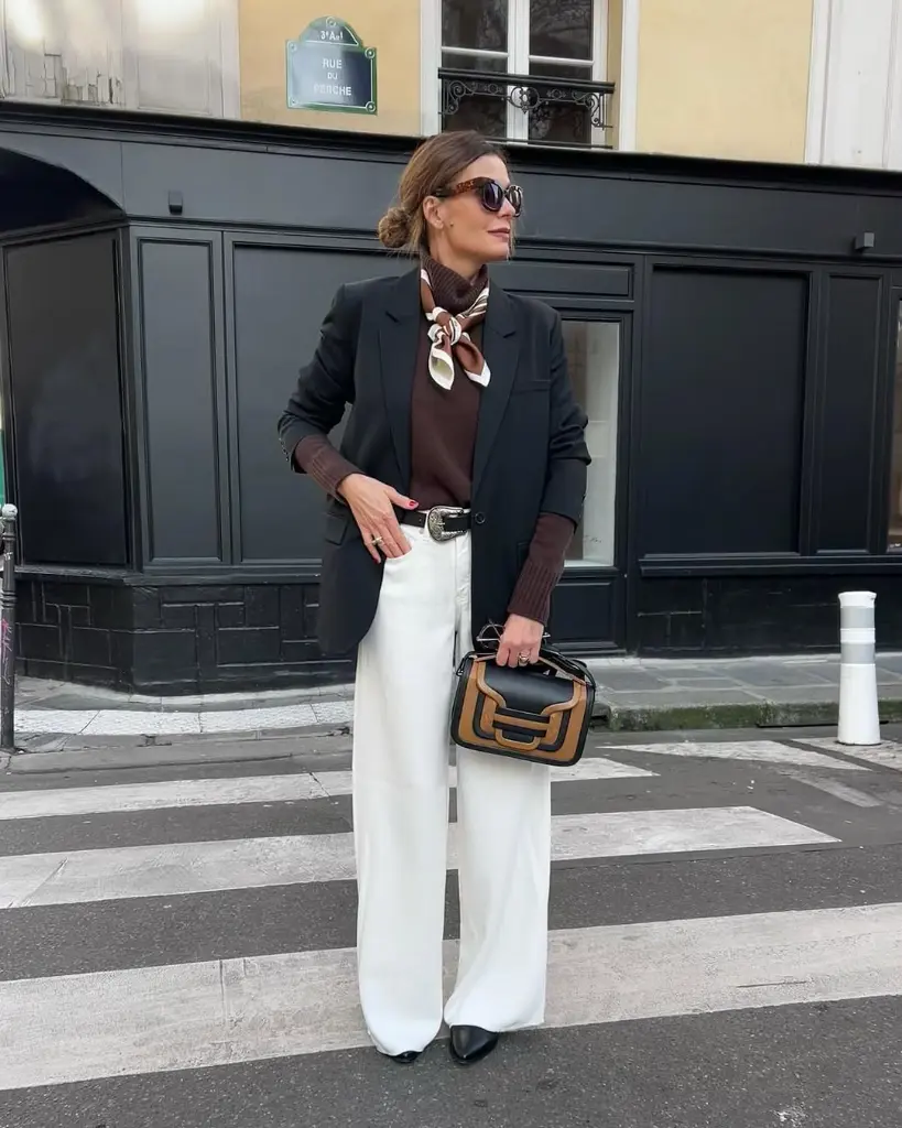 JEANS TENCEL JUDE BLANC