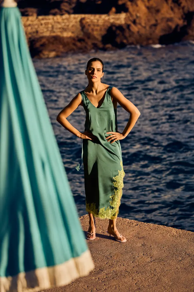 ROBE DASHING GREEN