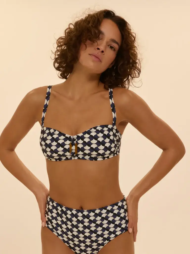 HAUT DE MAILLOT MAGNETIC BANDEAU MOTIF