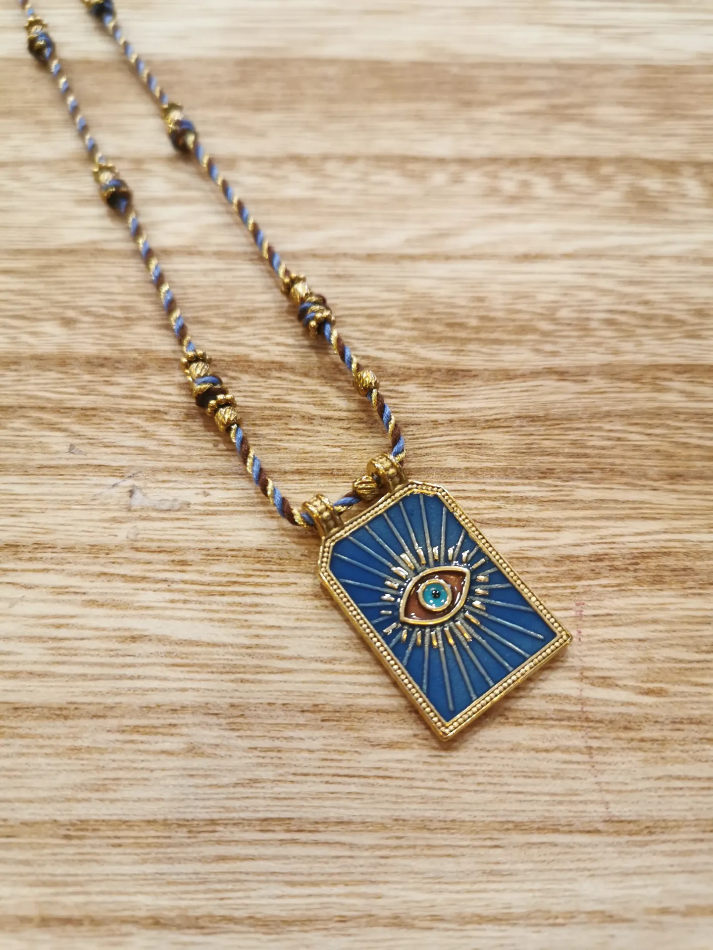 COLLIER LUCE BLEU