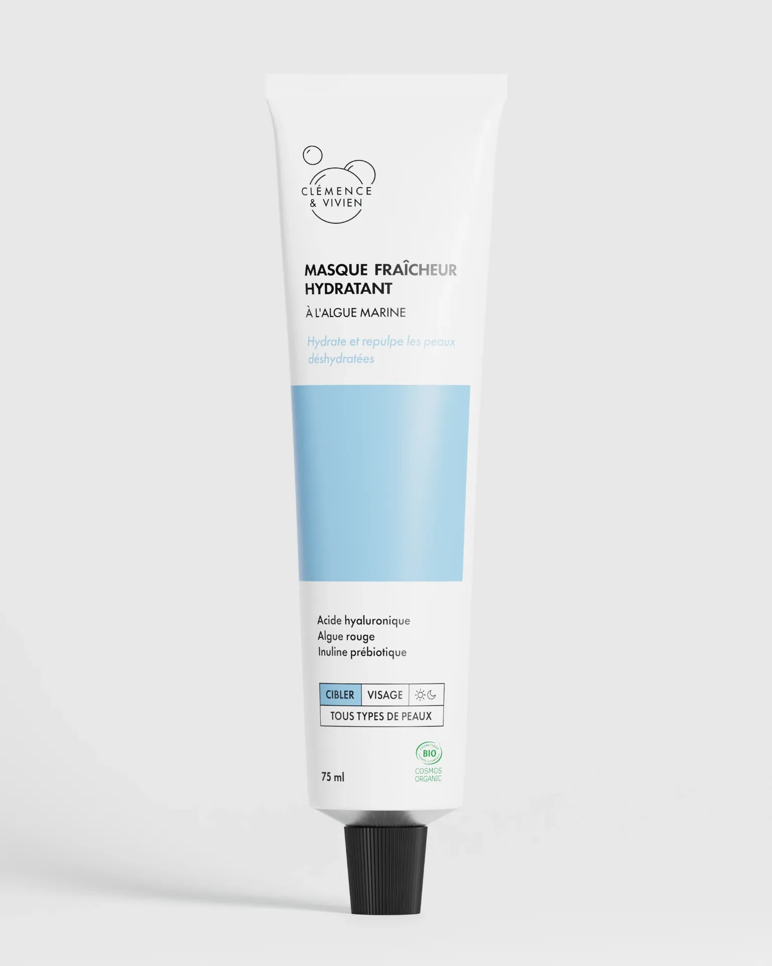 MASQUE FRAÎCHEUR HYDRATANT à l'algue marine