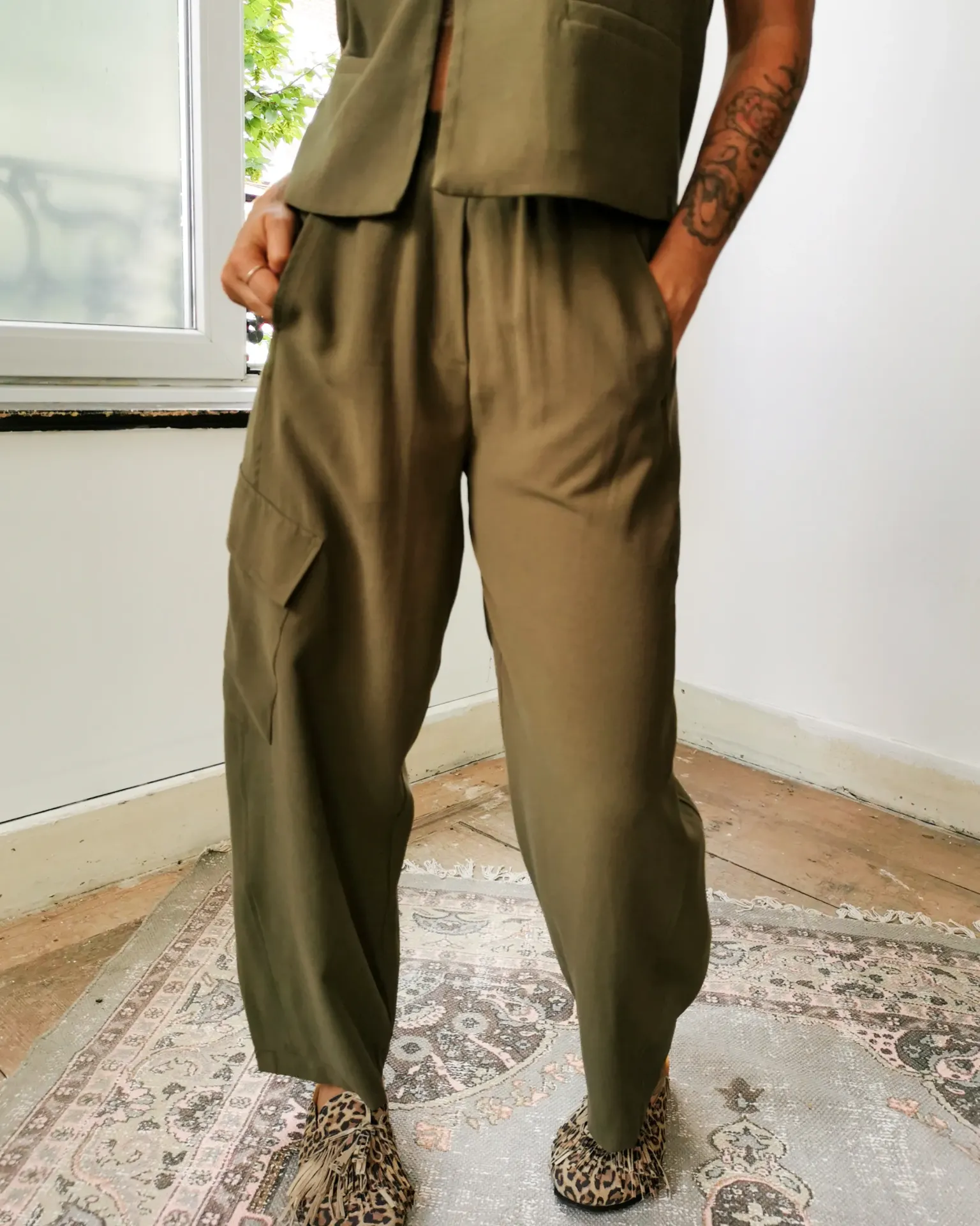 PANTALON BUCAREST KHAKI