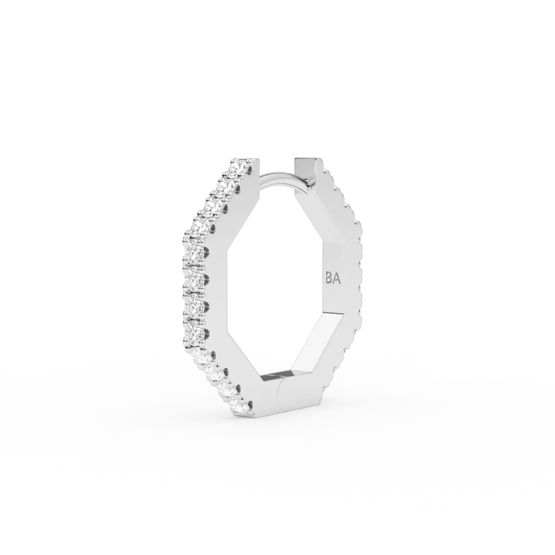 BOUCLE NOVI DIAM ARGENT