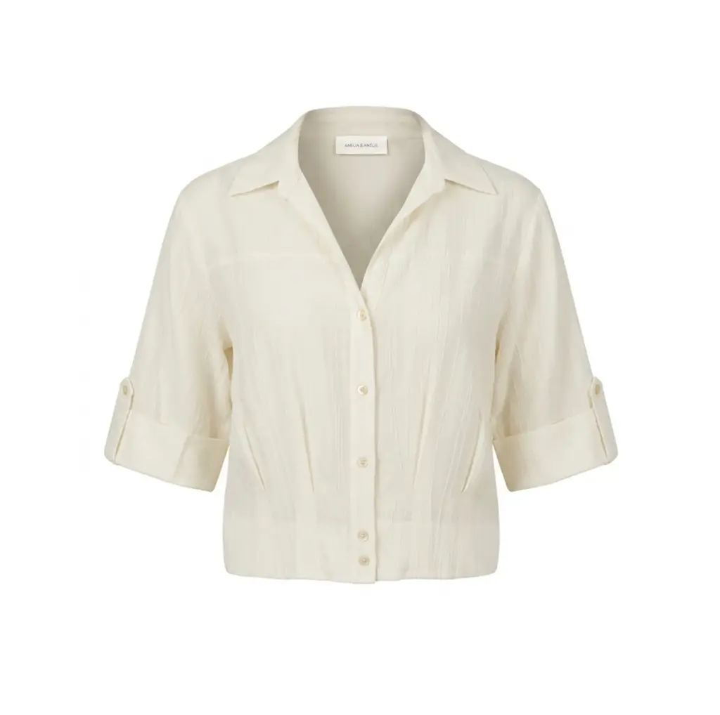 BLOUSE BREST ECRU