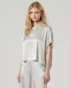 BLOUSE HIEN GRIS CLAIR