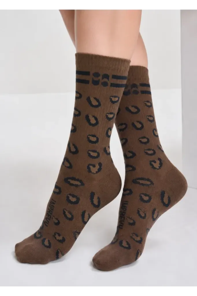 CHAUSETTES IMPREVU leopard