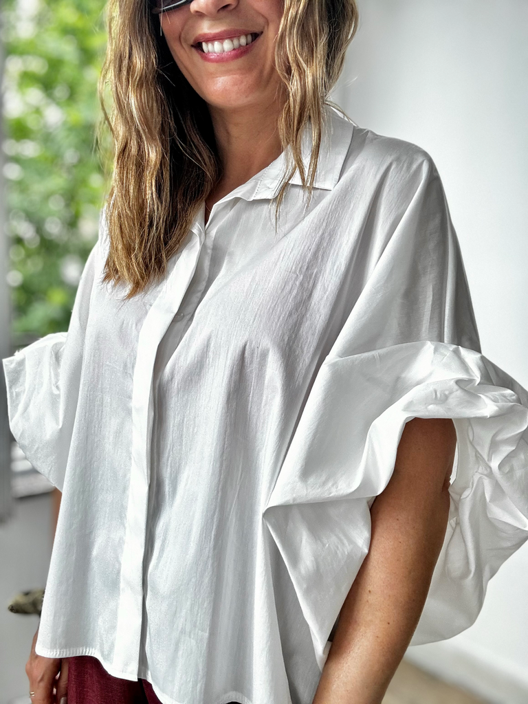 [CHATELET] BLOUSE CHATELET blanche