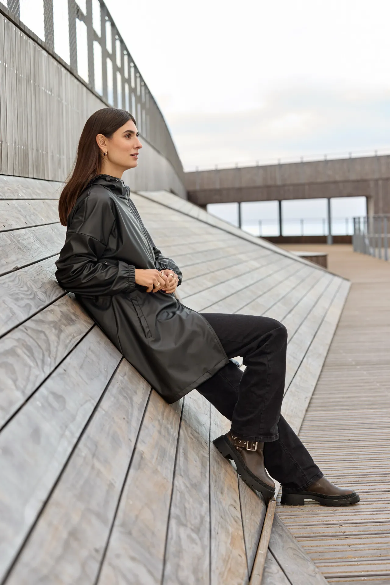 VESTE IMPERMEABLE ALEXA onyx