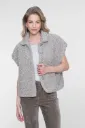 VESTE SANS MANCHE sand