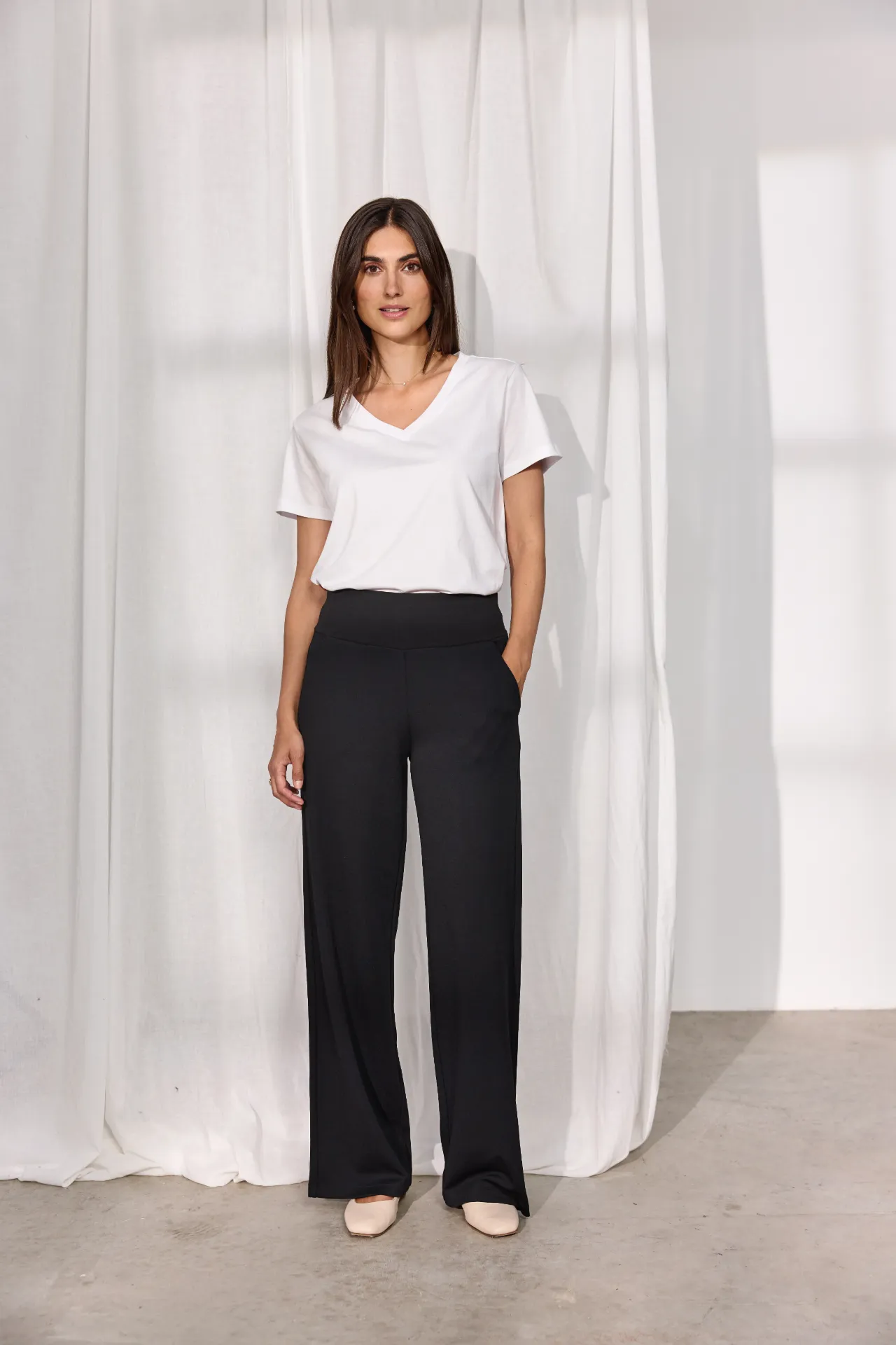 PANTALON SIHAM 48 noir