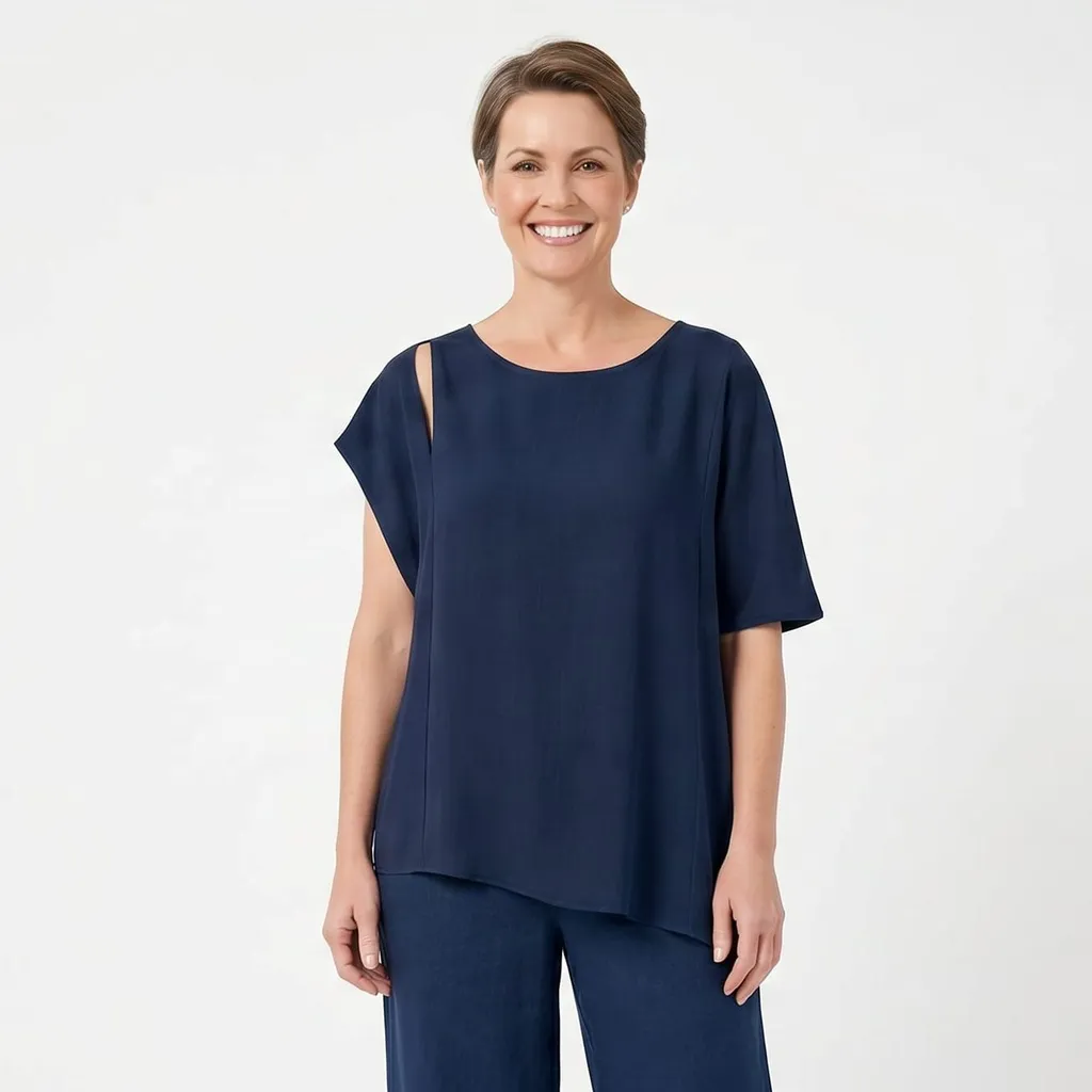 BLOUSE ACOSSE MARINE