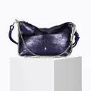 SAC MALLOW METAL BLEU