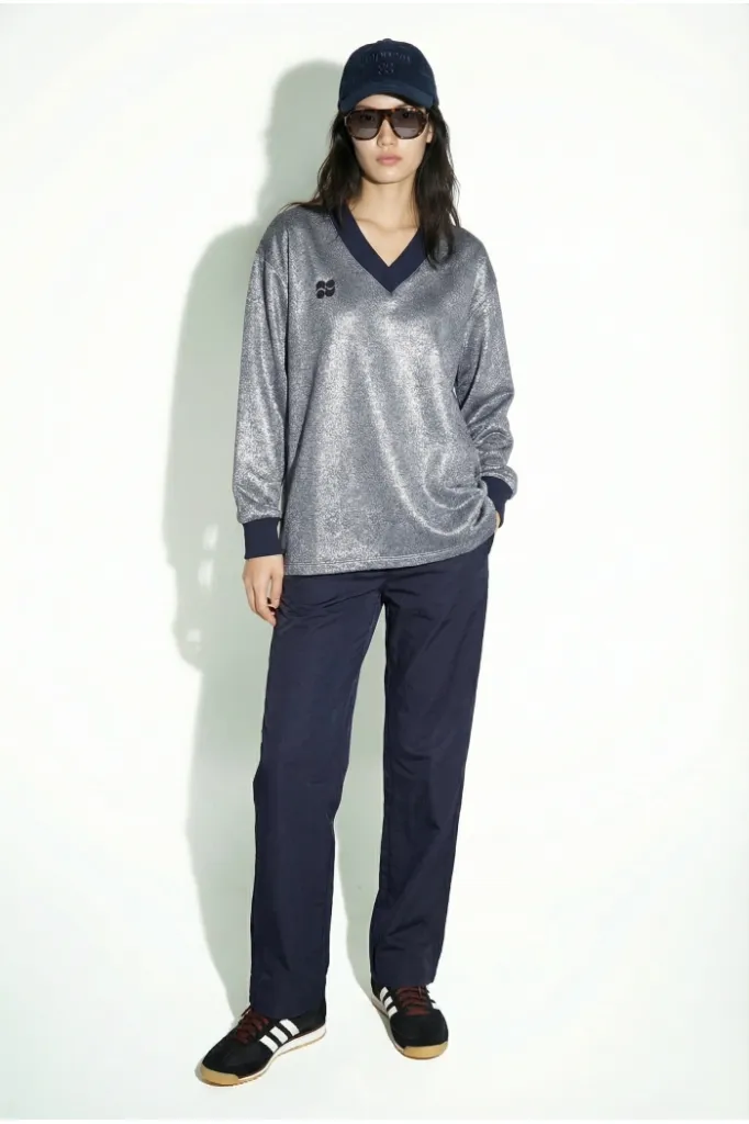 SWEAT KRAVITZ Lurex fabriqué au Portugal