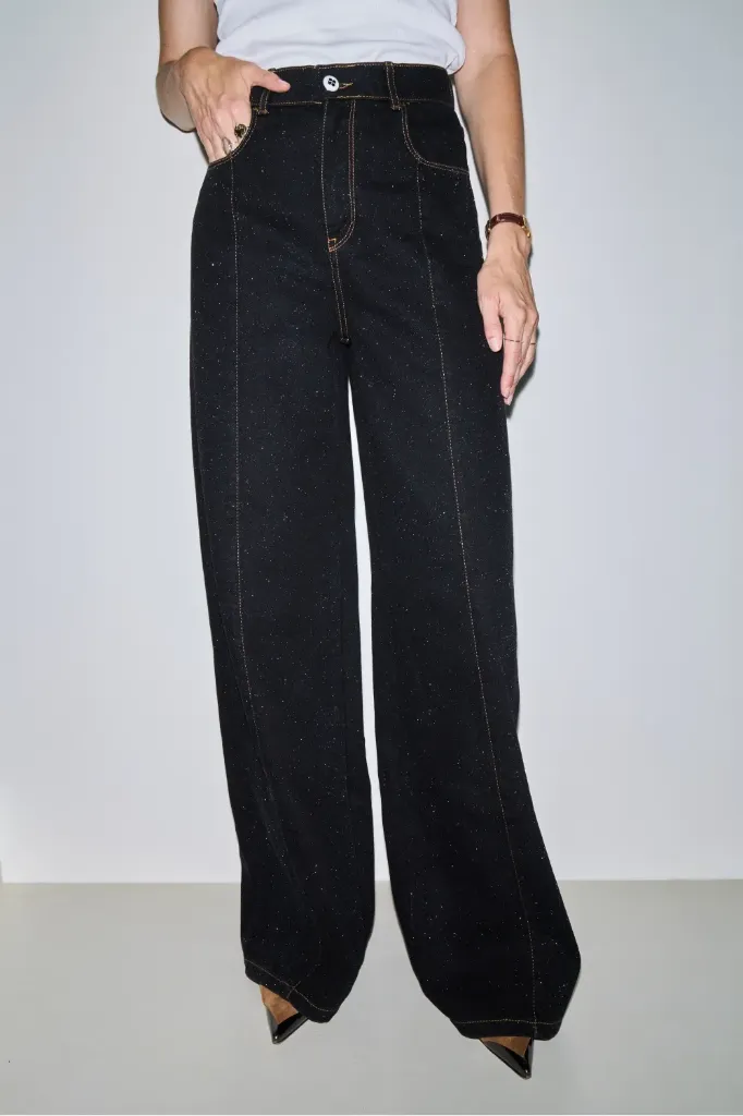 [8H260801SW0] DENIM SWIGGY GLITTER black (26)