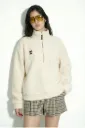 SWEATSHIRT LUCA TEDDY ZIP natural
