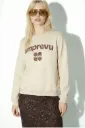 SWEATWHIRT EDDIE LUREX choco