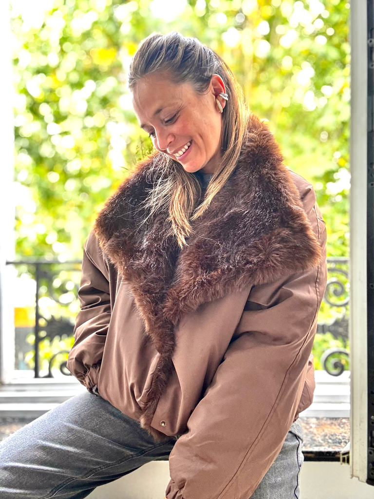 BLOUSON CHOCO MALMEDY reversible