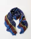 FOULARD PACI navy blue