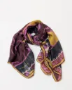 FOULARD PASE bordeaux