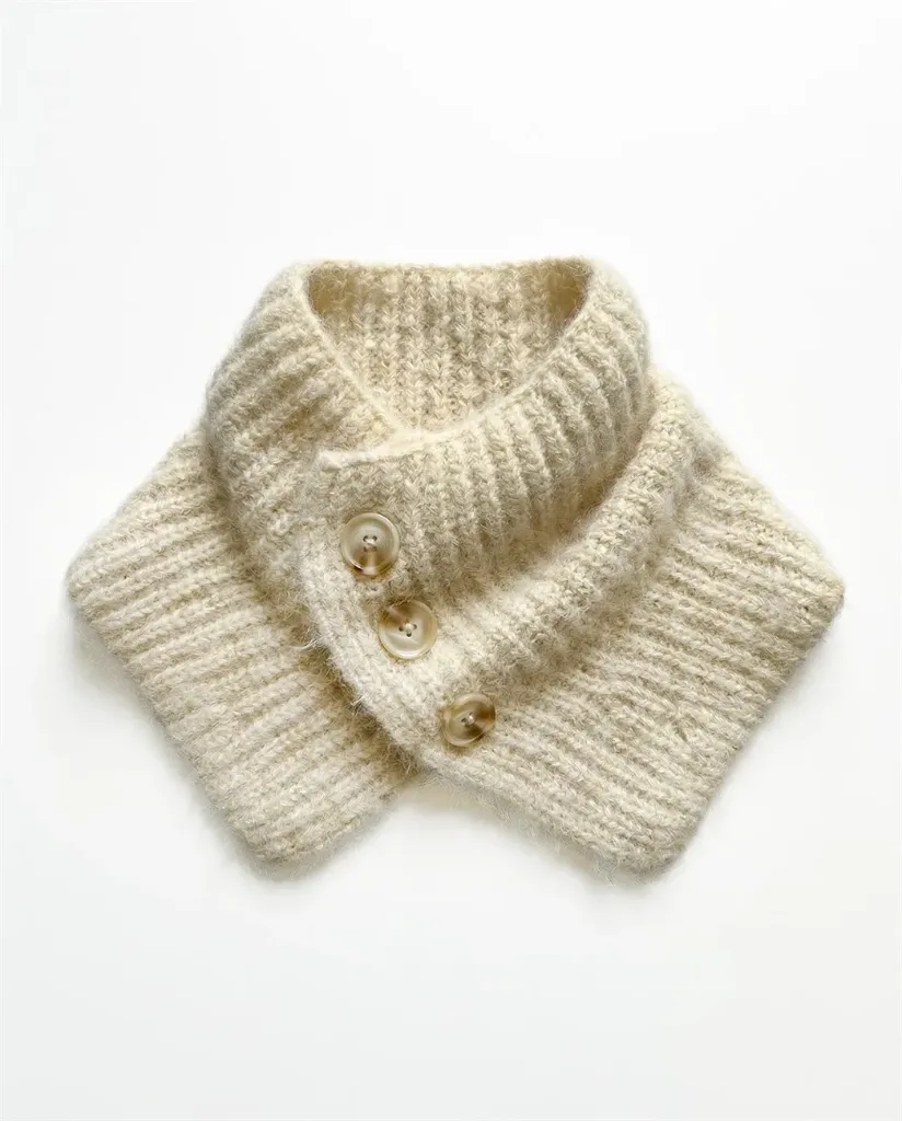 TOUR DE COU CUSO maille ecrue