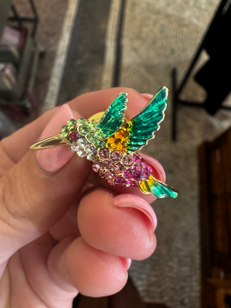 BROCHE COLIBRI