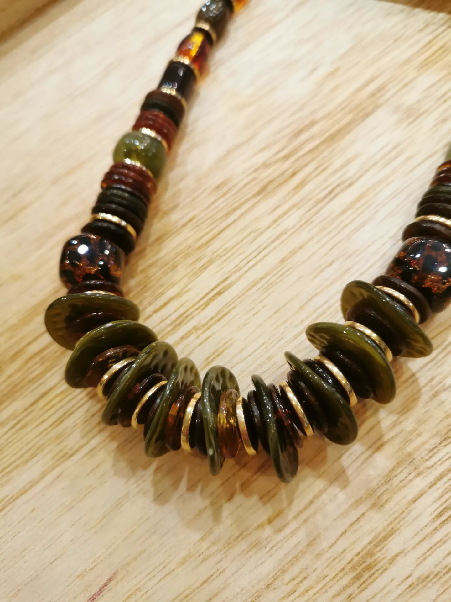 COLLIER ESTELA KHAKI