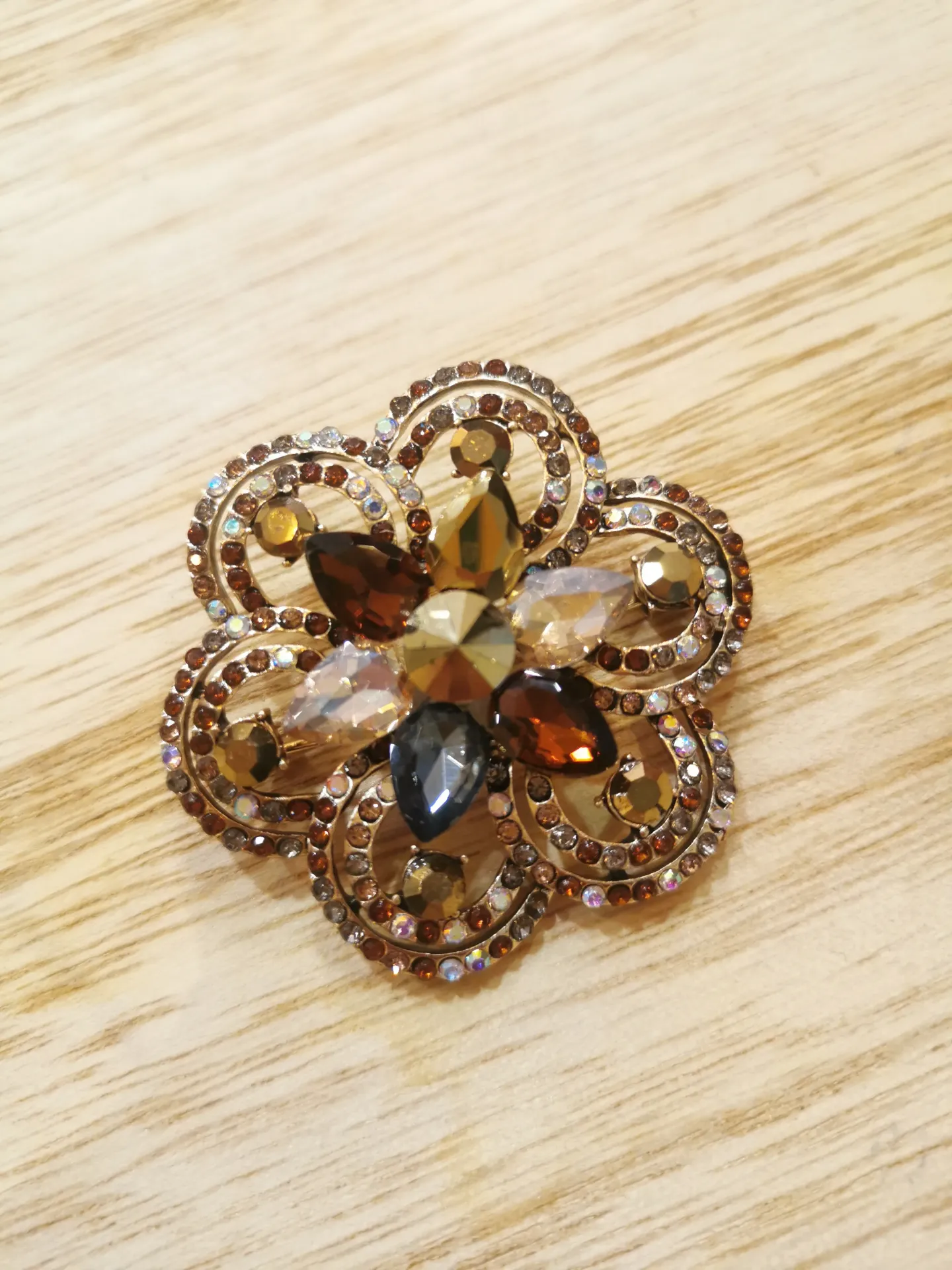 BROCHE FLOWER BAROQUE